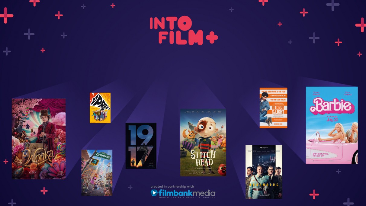 Into Film+ Promo cover image for Films landing page (2026)