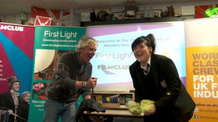 Foley Artist John Fewell visited Lawnswood Academy in Leeds to deliver a Sk