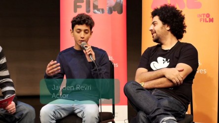 Writer/director Mustapha Kseibati and young actor Jayden Revri talk to Manc