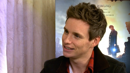 Eddie Redmayne Fantastic Beasts junket