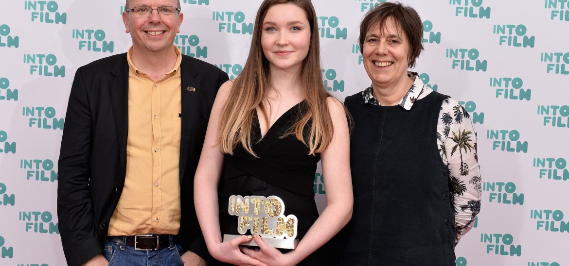 Review of the Year winner Dorothy with Col Needham and Rebecca O'Brian