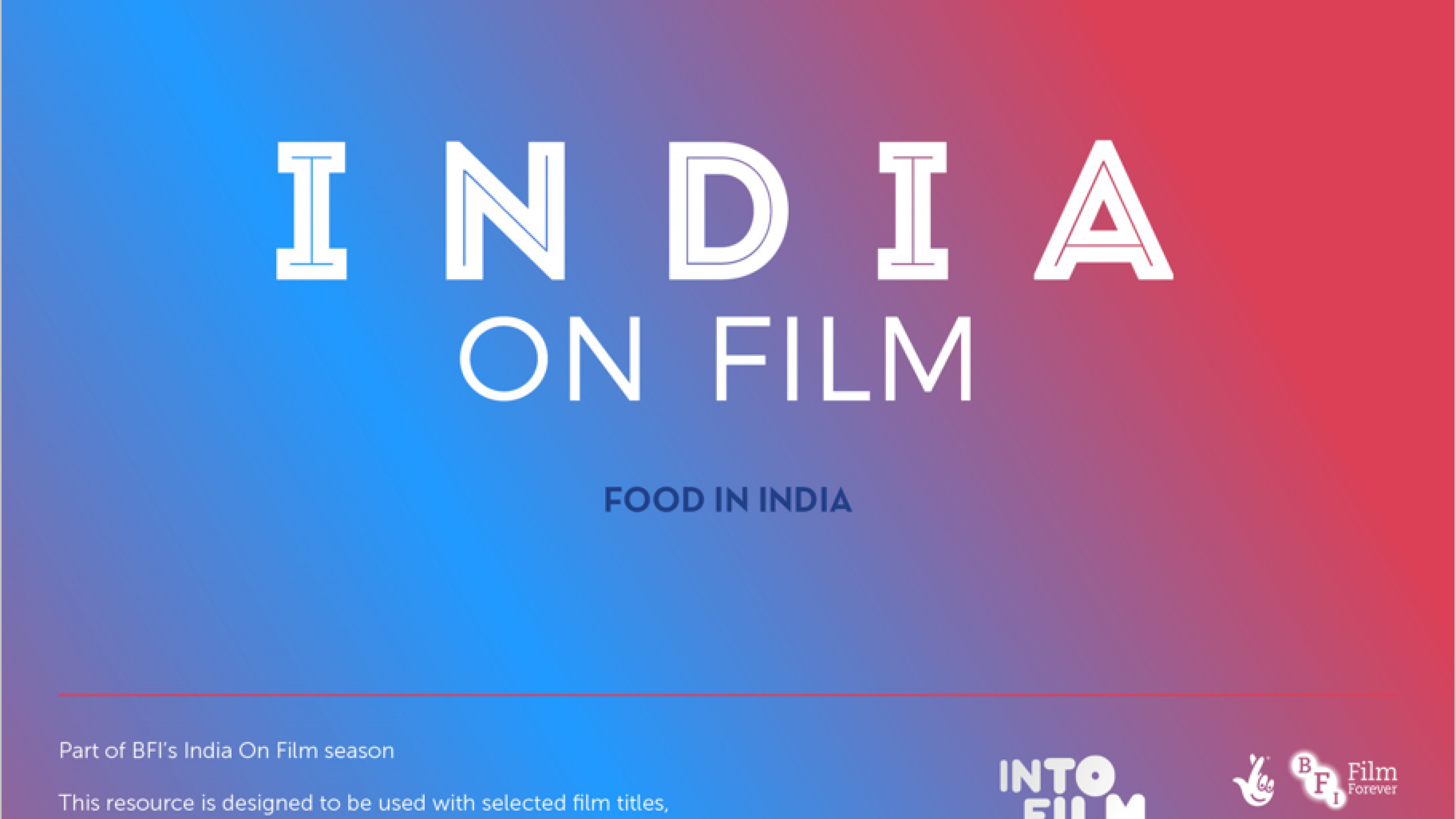 Food in India cover