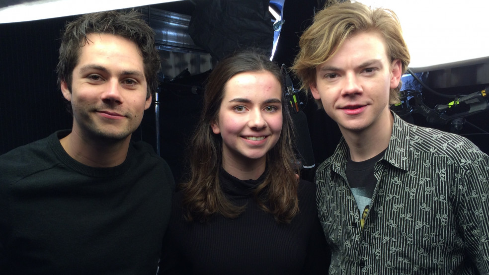 Maze Runner Death Cure Dylan and Thomas with Alexa