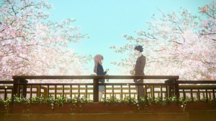 A Silent Voice film still