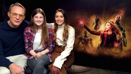 Avengers: Infinity War interview with Elizabeth Olsen and Paul Bettany