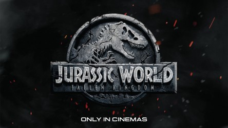 Jurassic World: Fallen Kingdom cinema logo