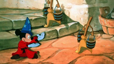 Still from Fantasia (Sorcerers Apprentice)