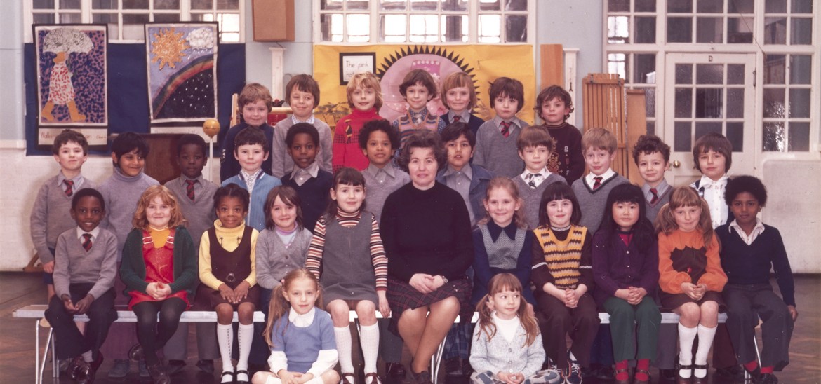 Steve McQueen's Year 3 class photo - Little Ealing Primary School, 1977