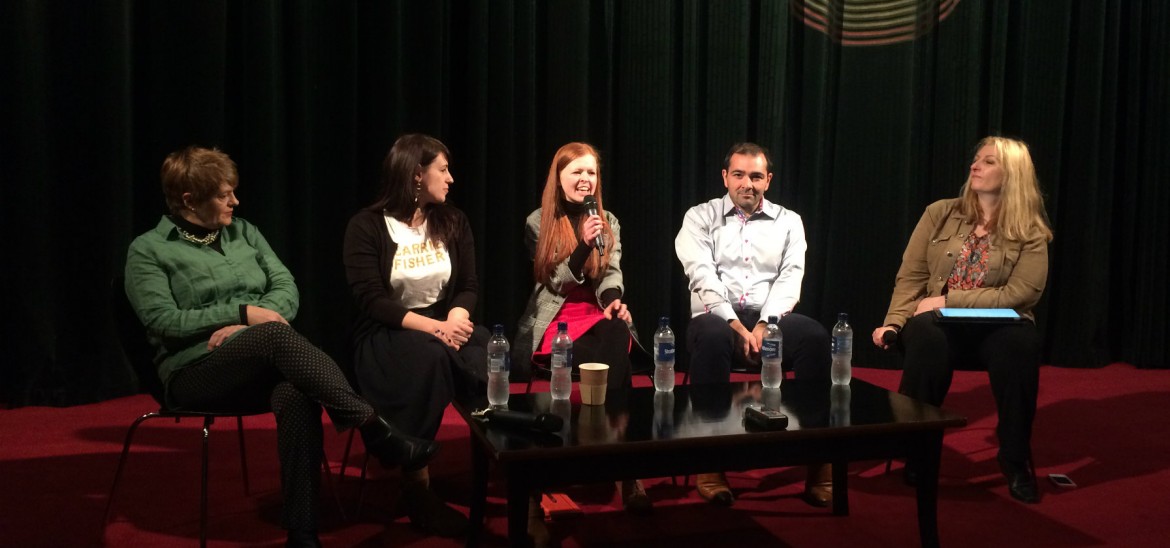 Reporter Eve on the classic film panel at Glasgow Film Theatre