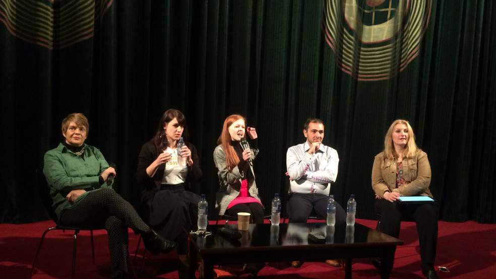 Reporter Eve on the classic film panel at Glasgow Film Theatre