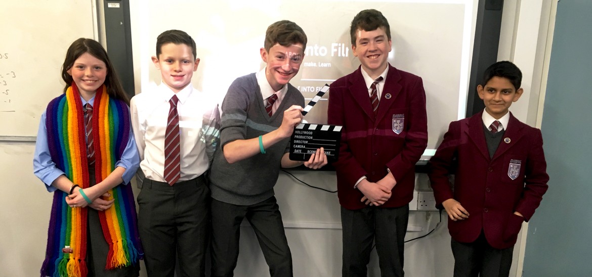 Junior Into Film Club at St Ninian's, Scotland