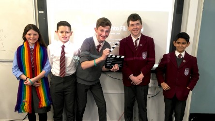 Junior Into Film Club at St Ninian's, Scotland