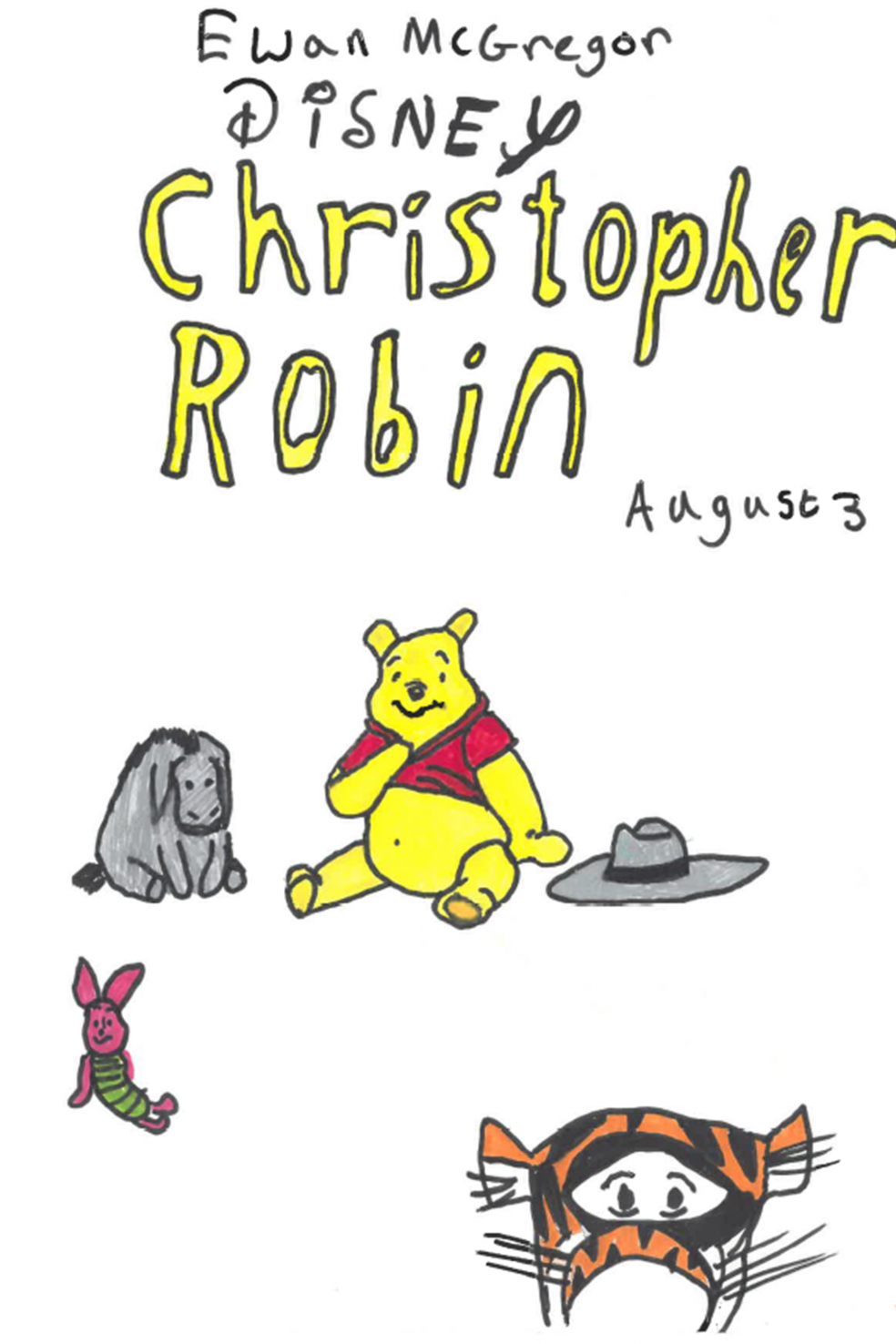 Christopher Robin, by Emma, aged 11, Kenton