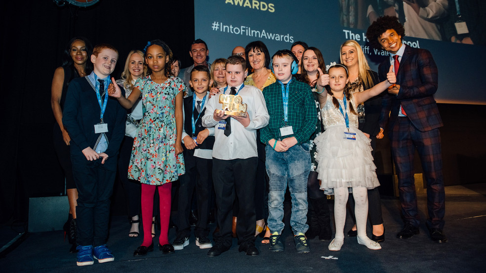 Into Film Club of the Year: Primary winners with Amma Asante and Luke Evans