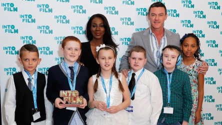 Into Film Club of the Year: Primary winners with Amma Asante and Luke Evans