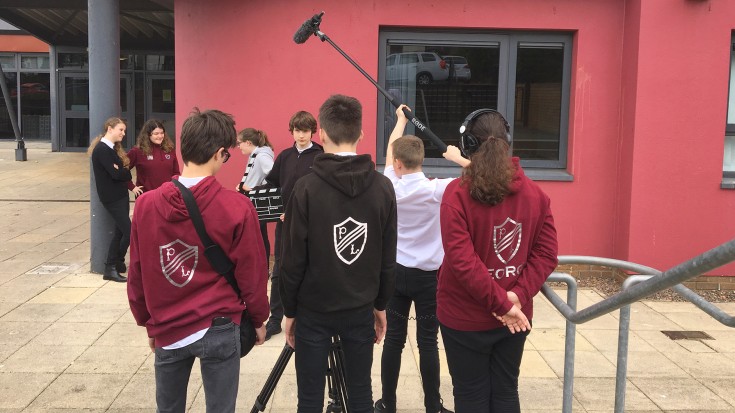 Filmmaking at Preston Lodge High School, East Lothian
