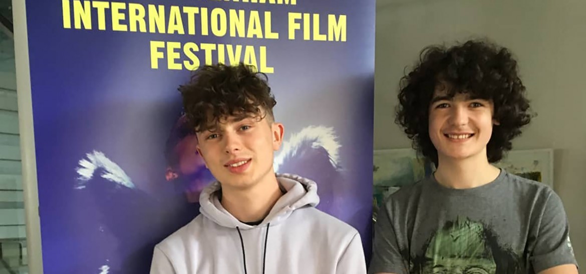 Into Film reporters Archie & Ewan at Cheltenham International Film Festival