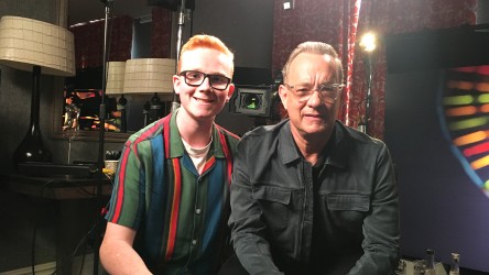 Toy Story 4 Junket Tom Hanks With Eli