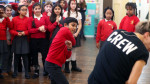 Tyler Kennington stunt workshop, St. Monica's Primary School, Cardiff