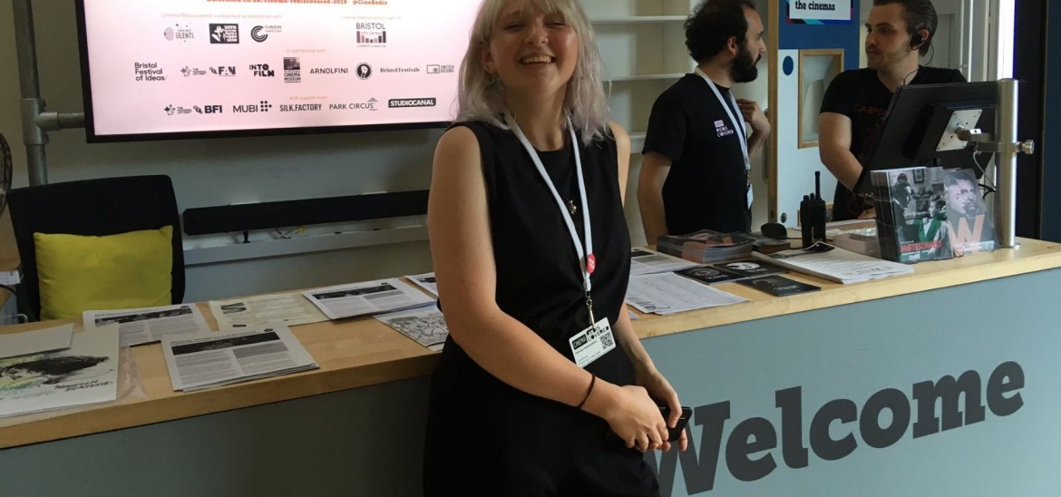 Local competition winner Patricija at Cinema Rediscovered
