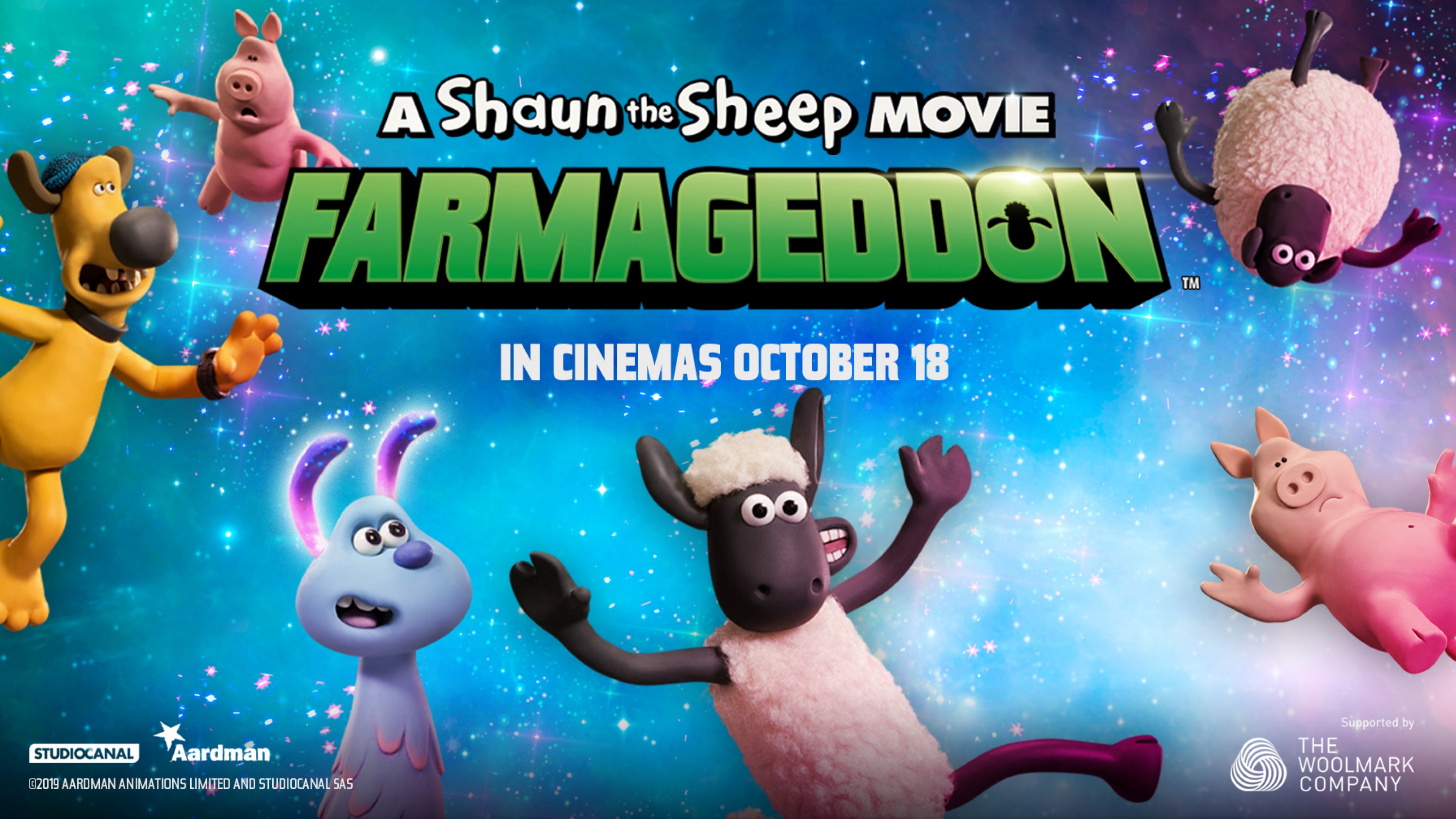 A Shaun the Sheep Movie: Farmageddon resource page header