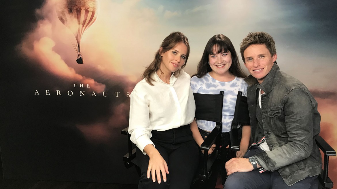 The Aeronauts - Eddie Redmayne and Felicity Jones