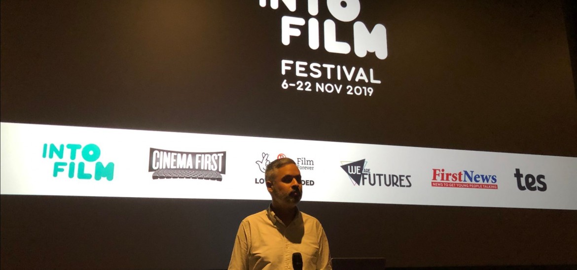 Talking at Vue Piccadilly as part of the 2019 Into Film Festival