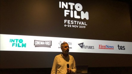Talking at Vue Piccadilly as part of the 2019 Into Film Festival