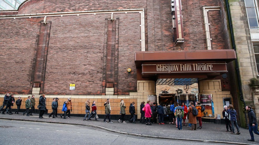 Glasgow Film Theatre - Queue for '2040'