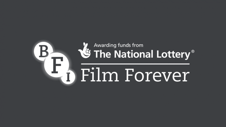 BFI Film Forever logo on black background