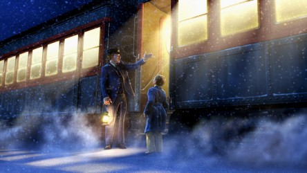 a christmas carol 2009 who plays the ghosts The Polar Express