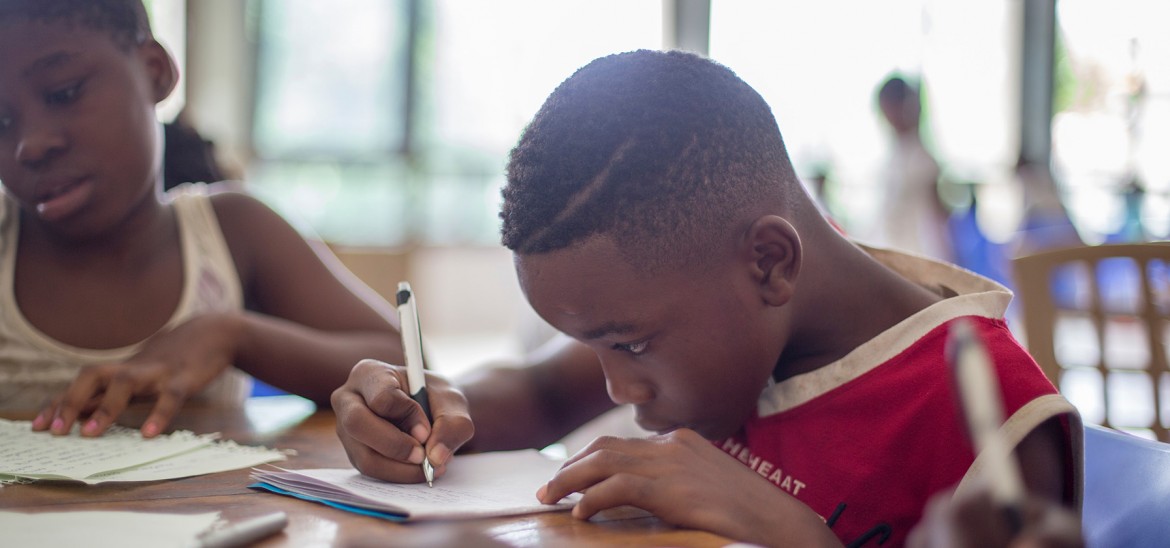 Children Writing