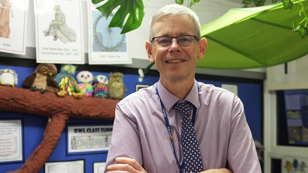 Robin Hall, Fairview Community Primary School, Gillingham