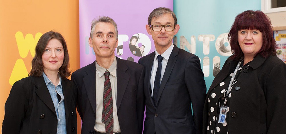 Group shot from Into Film Scotland launch