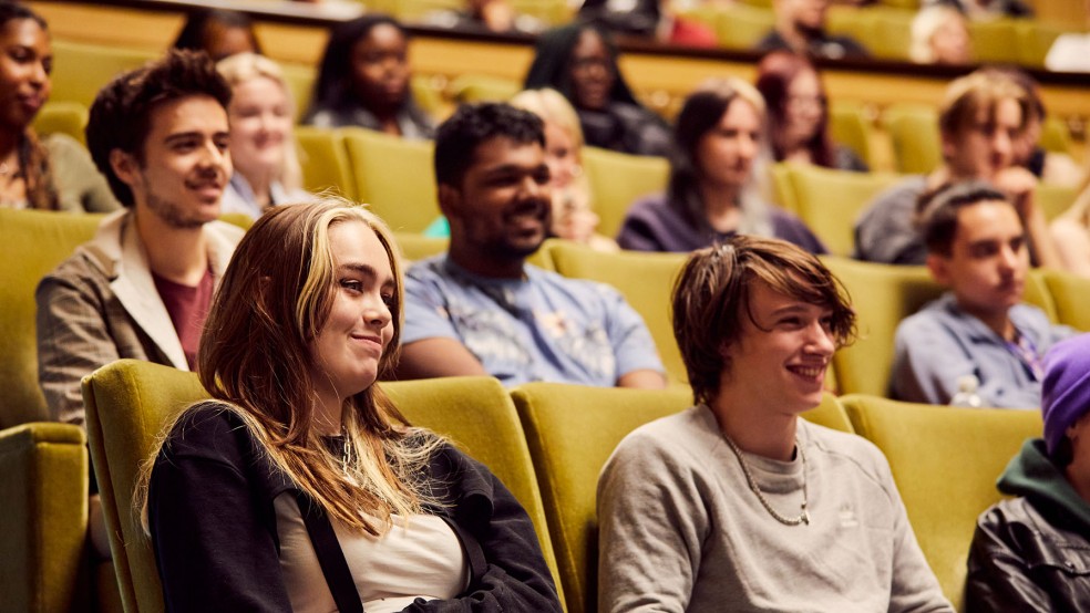 Audience shot