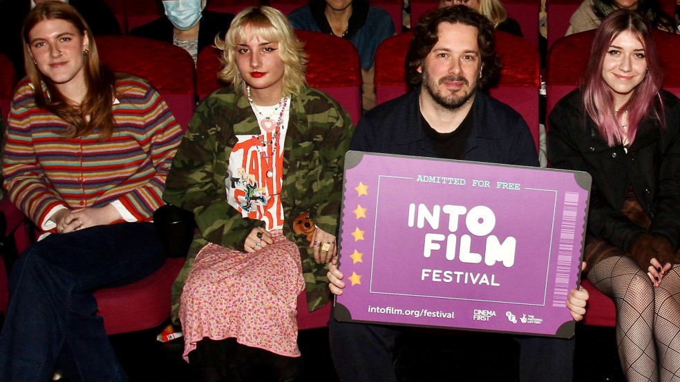 Edgar Wright with Young People