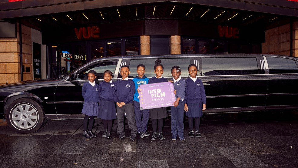 Primary school audiences during the VIP limo experience 2