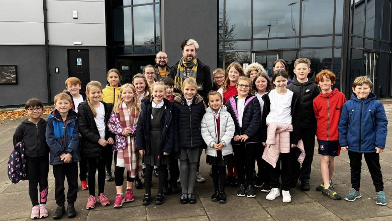 IFF 21 - Bessacarr Primary School at a screening of Early Man