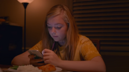 Image from the film Eighth Grade