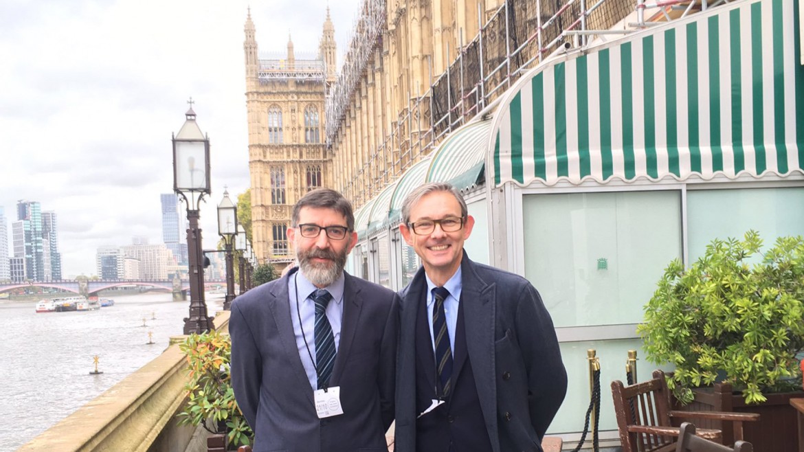 Andrew Denton + Paul Reeve at Parliament 