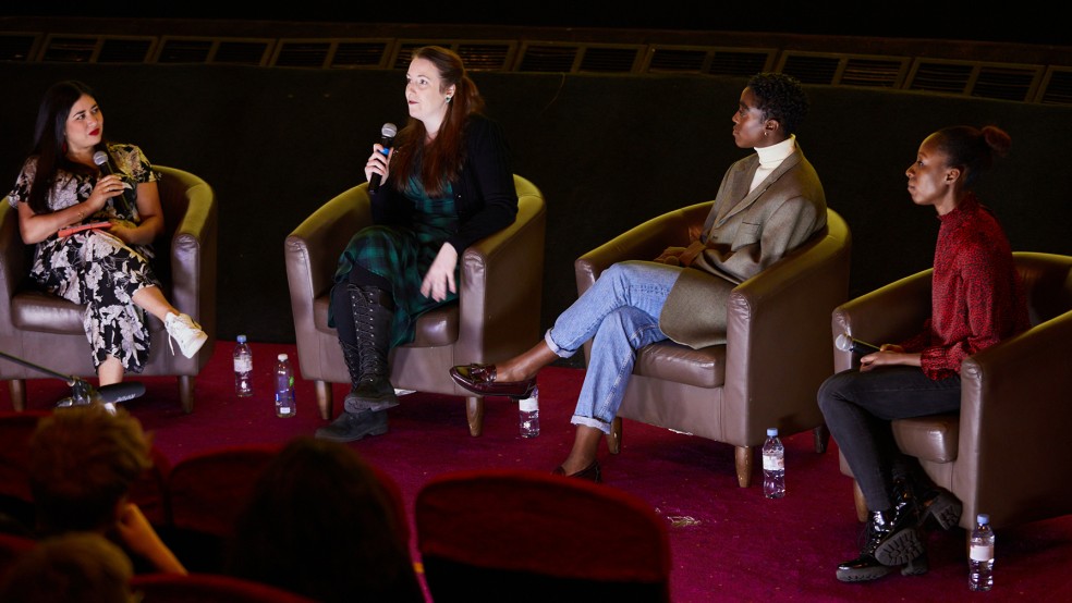 Rhianna Dhillon , Lashana Lynch, Lyttanya Shannon and Siân Fever 