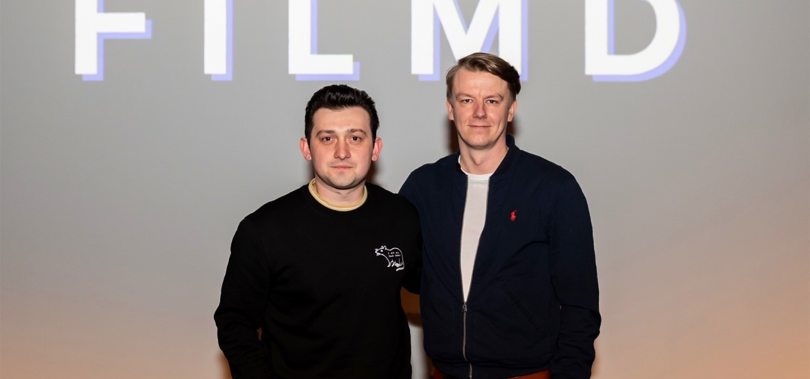 CEO Craig Heyworth and actor/director Craig Roberts