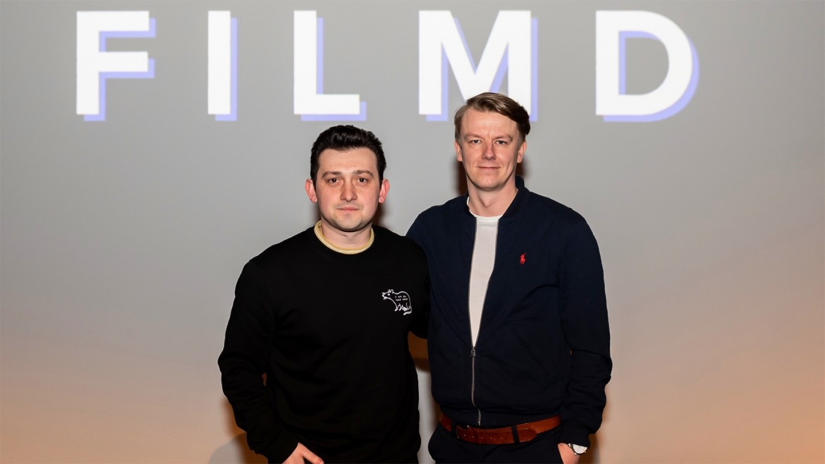 CEO Craig Heyworth and actor/director Craig Roberts