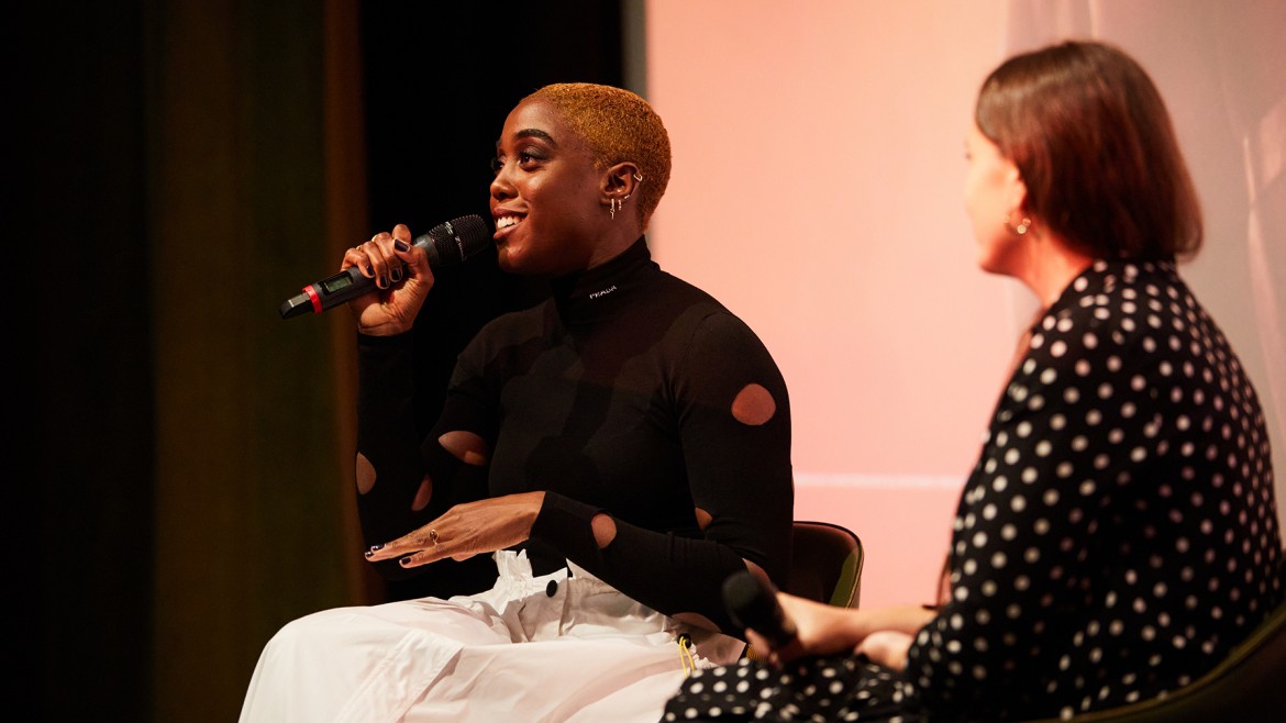 Lashana Lynch at IFF