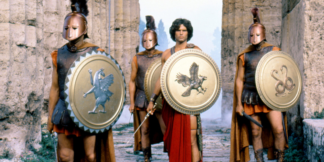 CLASH OF THE TITANS” (MGM 1981) Harry Hamlin as Perseus Judi