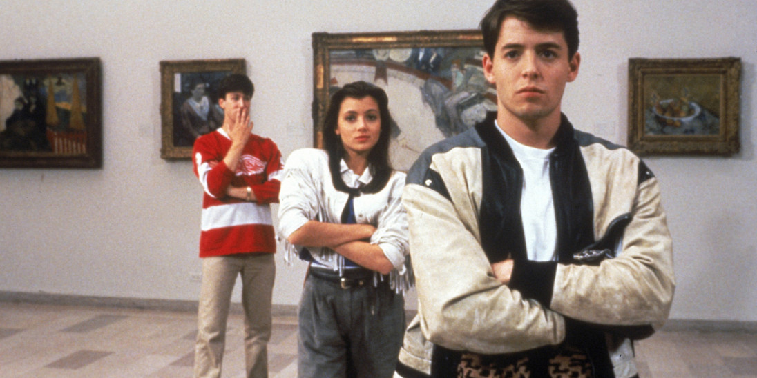 Three main characters in Ferris Bueller Day Off