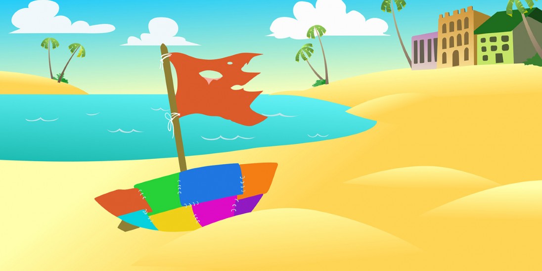 The Wonderful Story of Aisha, Ali & Flipflopi the Multicoloured Dhow Boat