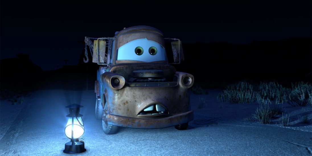 Lightning mcqueen mater and the ghostlight top