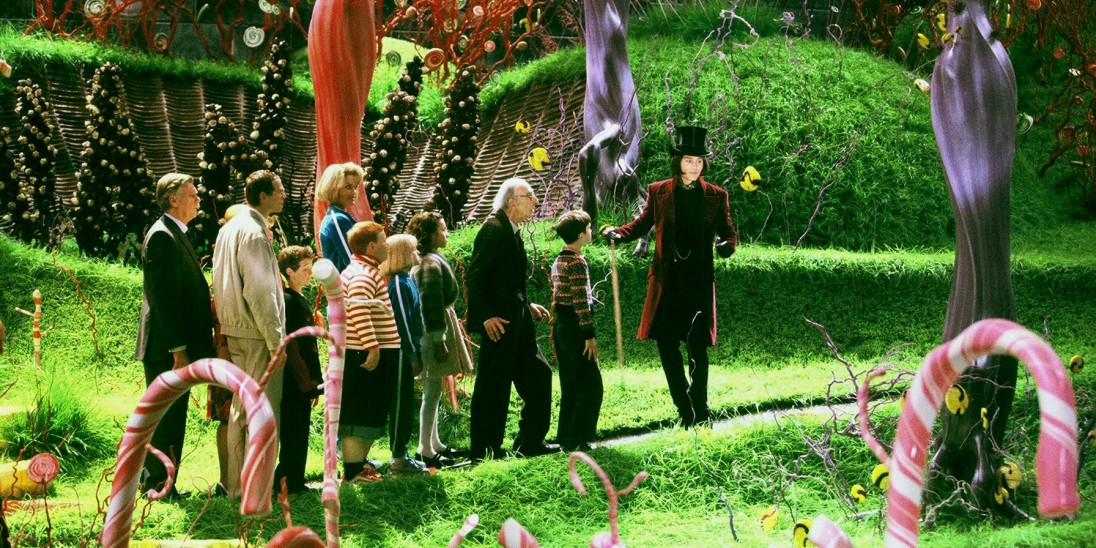 Film Charlie and the Chocolate Factory Into Film