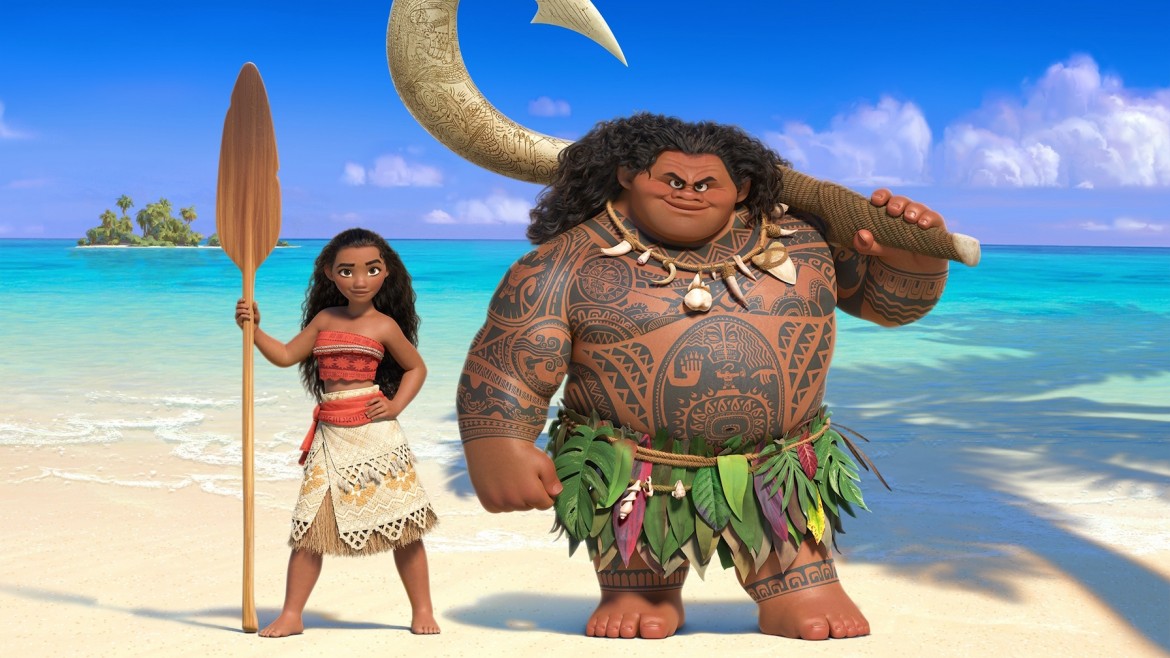 A film guide that looks at Moana (2016), exploring its key topics and theme